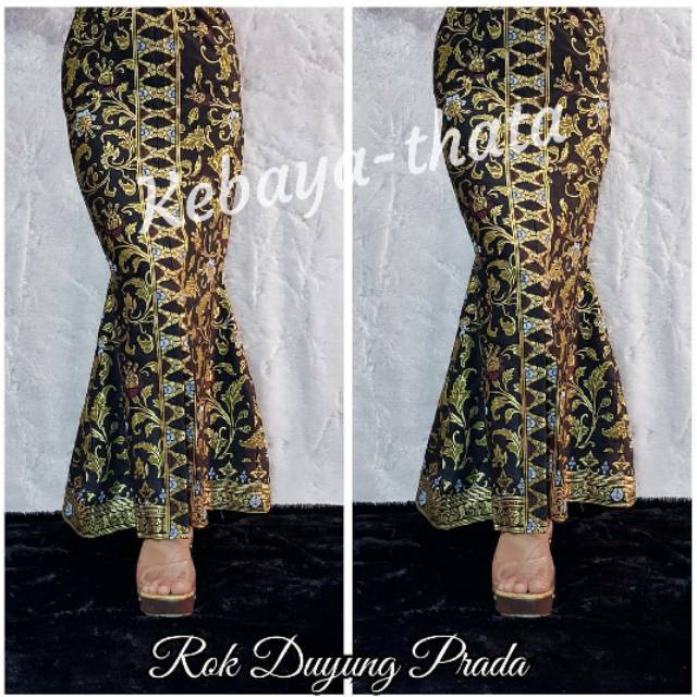 Rok Batik Duyung Rok Lonceng Rok Mermaid Bawahan Kebaya Shopee