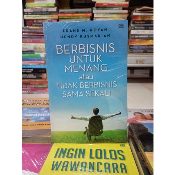 OBRAL BUKU MOTIVASI / BUSINESS / PENGEMBANGAN DIRI / INSPIRASI / EKONOMI / TRANDING / WAWANCARA KERJA / RAHASIA MUDAH MENDAPATKAN PEKERJAAN / SENI MEMPENGARUHI DAN MENJUAL / RAHASIA SUKSES / MENJADI MANUSIA LEBIH HIDUP / MURAH ORIGINAL-BERBISNIS UNTUK MEN