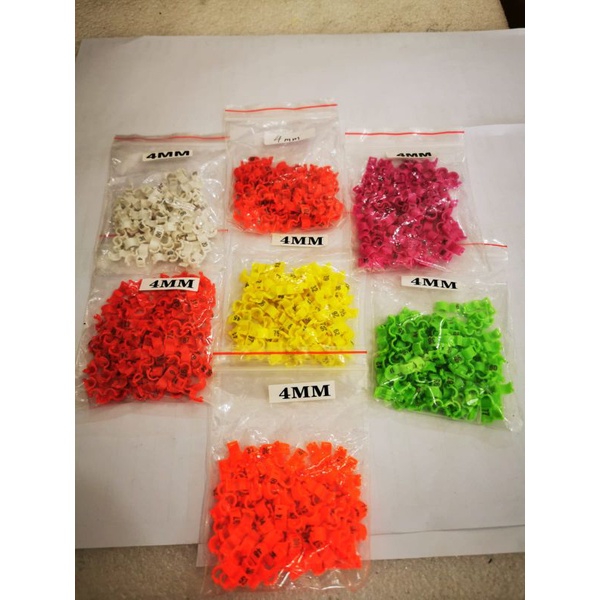 RING KLIP BUAT BURUNG MURAI DEWASA MINIMAL 5 PCS