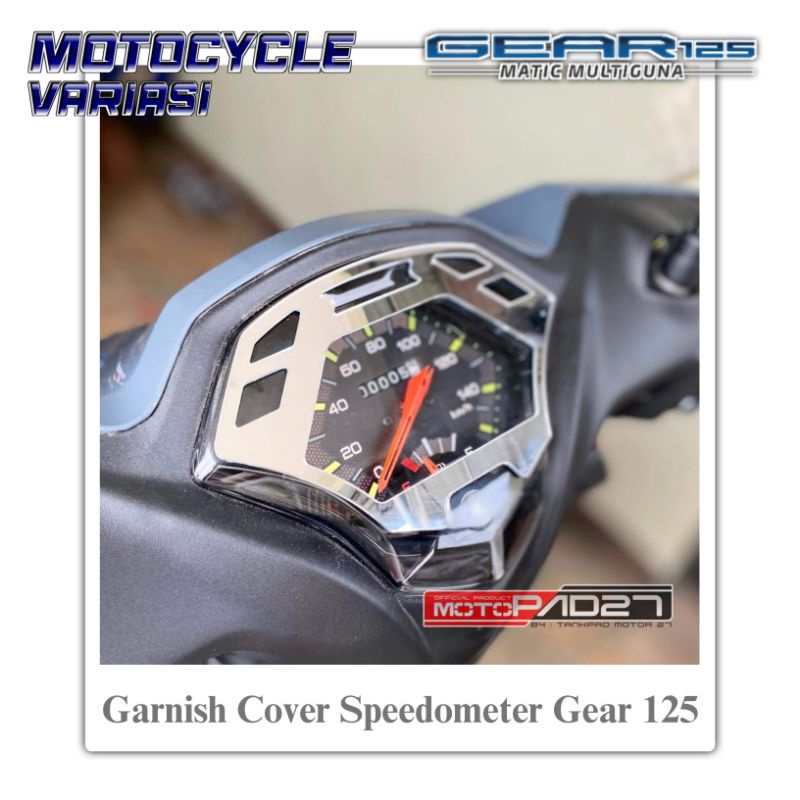 Garnish Cover Speedometer Yamaha Gear 125 Cover Spidometer Yamaha Gear 2022