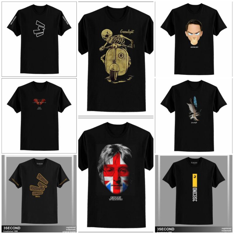 greenlight / kaos greenlight original pria 100% / kaos greenlight original / greenlight original pri
