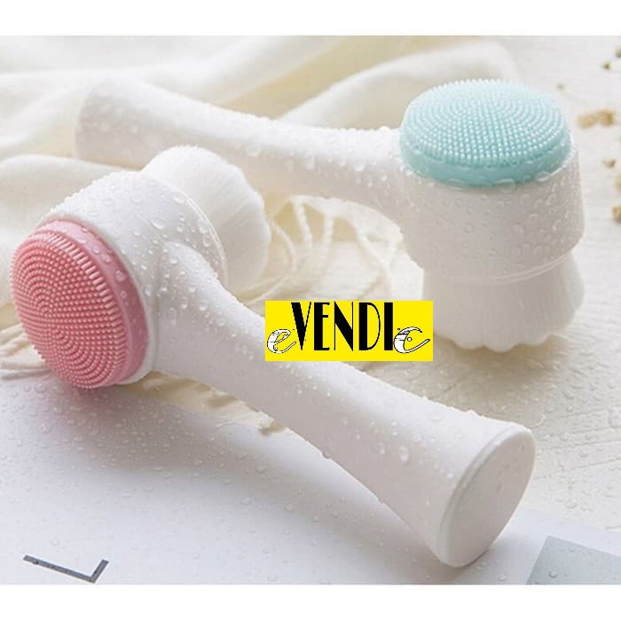 Dual pore FACIAL brush / CLEANSING BRUSH / SIKAT KOMEDO / SIKAT 2 SISI