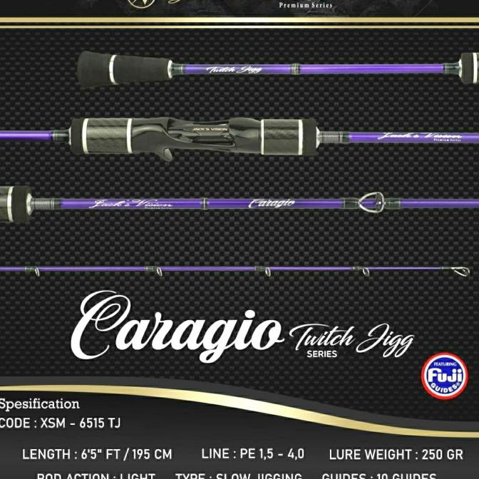 Ready...Ready...Ready...] Jack'S Vision Caragio " Twitch Jigg" Xsm 6515 Tj (Overhead Rods)
