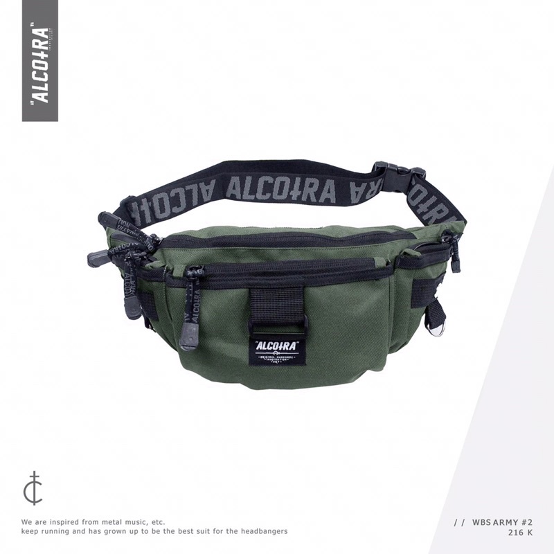 WB SMALL ARMY / WAISTBAG