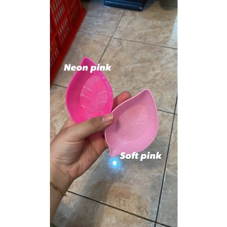 A96-A97 MANGKOK DAUN HATI LOVE mangkuk saus saos masker bubuk kecantikan aksesoris aksesories murah termurah plastik pelastik sayur makanan air kuah sop buah anak dapur ibu mama masak warna warni pastel biru pink ungu hijau kecil mini