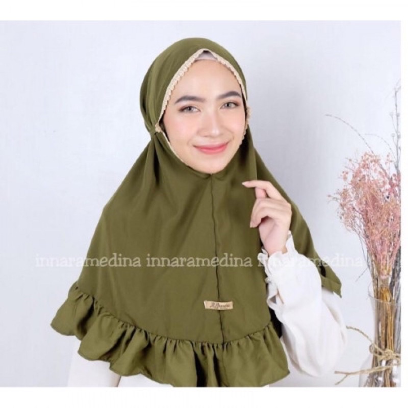 Bergo Maryam Rempel Renda XL