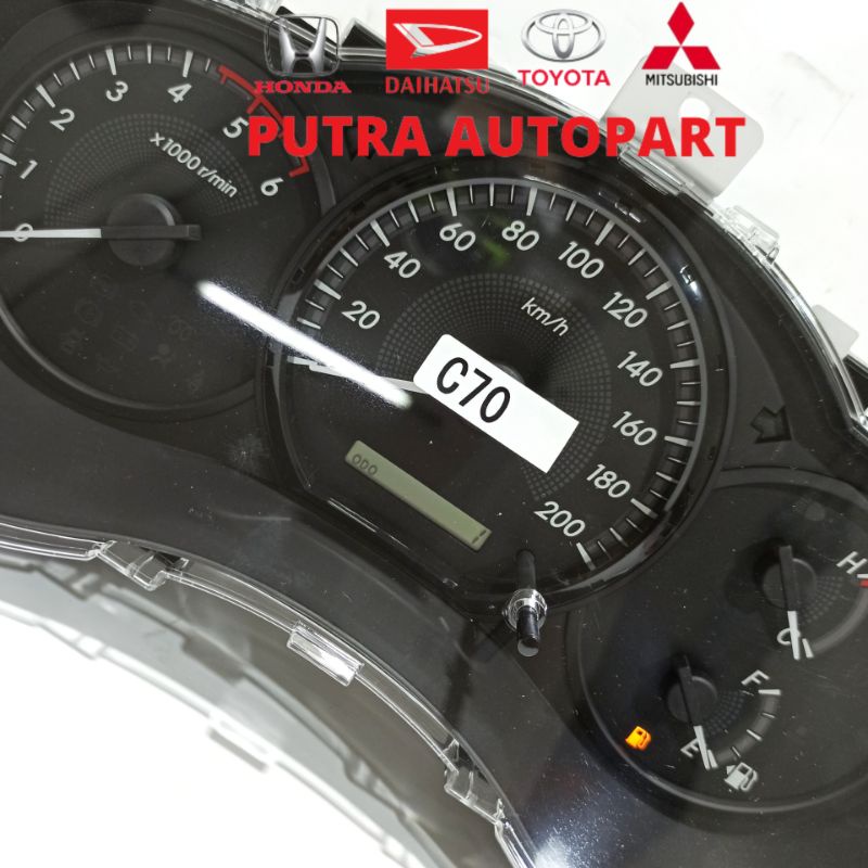 speedometer kilometer innova diesel manual tipe E 2012-2015 original toyota