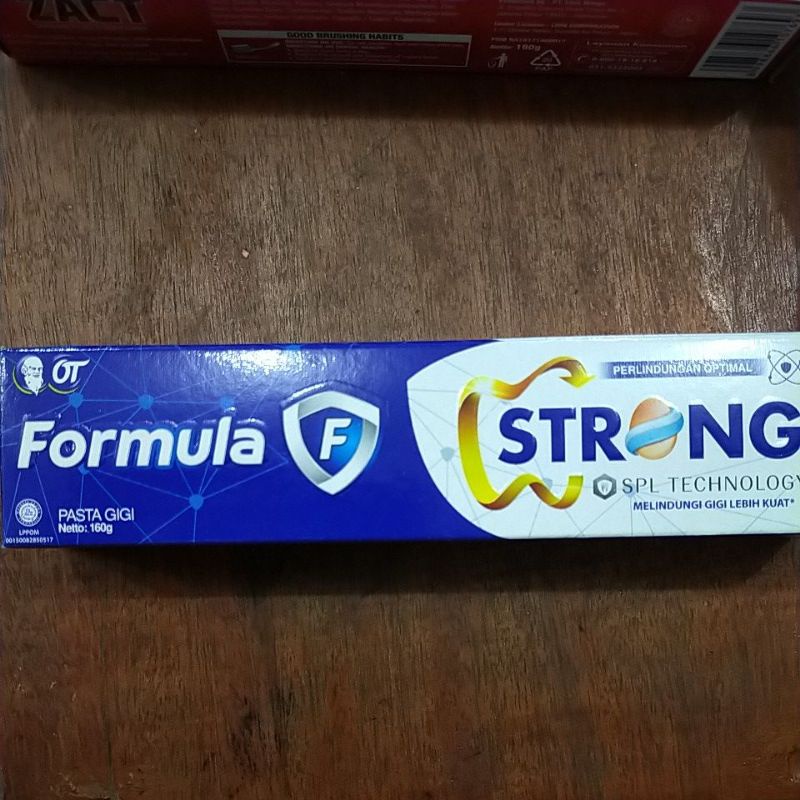 Formula odol strong 160g  + sikat gigi formula
