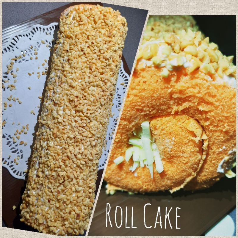 

ROLL CAKE / BOLU GULUNG BALUT KACANG