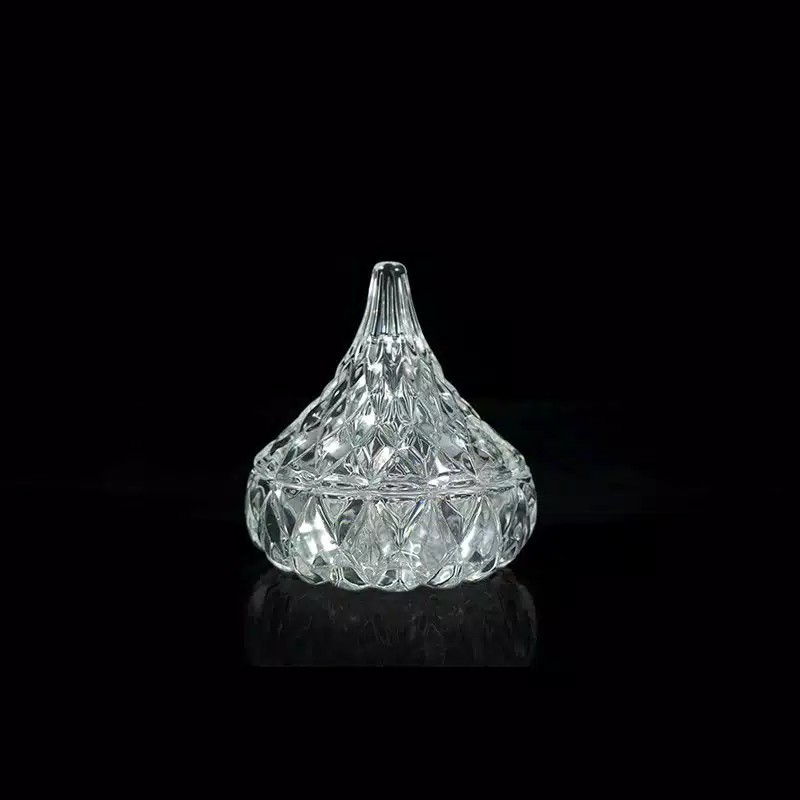 Toples Kaca Kristal / Candy Jar Crystal Souvenir