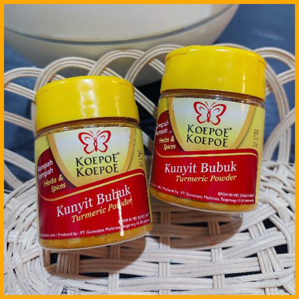 

Kunyit Bubuk Turmeric Powder Koepoe 25gr