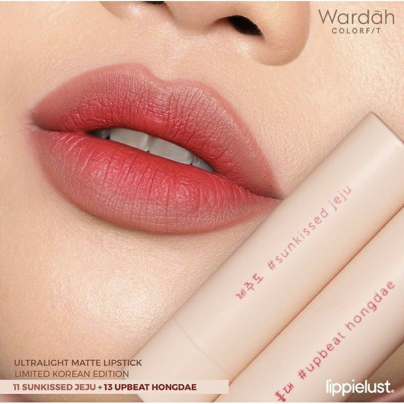 WARDAH Colorfit Ultralight Matte Lipstick KOREA Edition