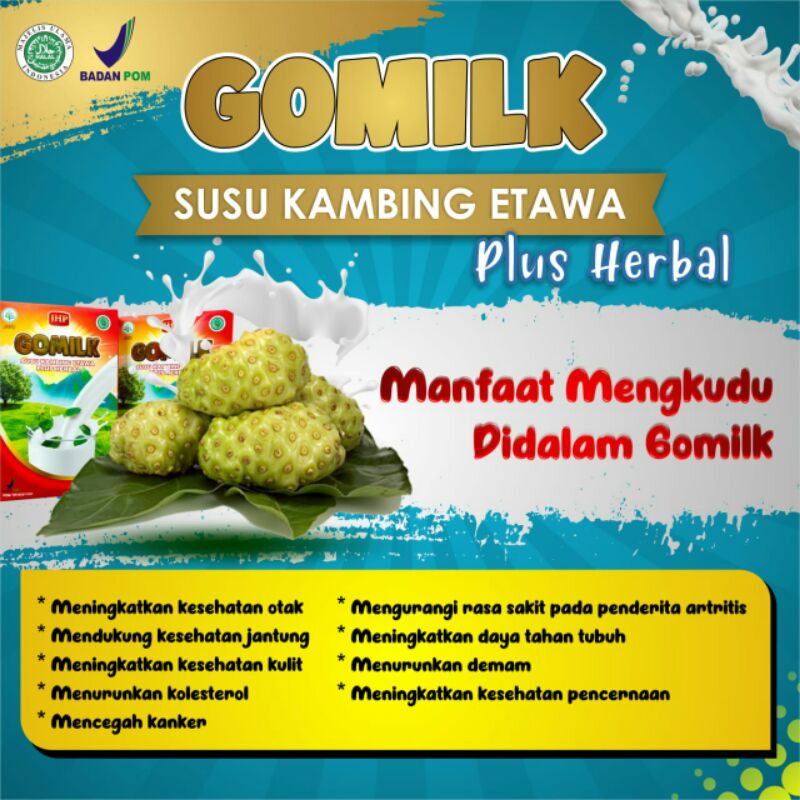 

SUSU KAMBING ETAWA GOMILK SUSU SEHAT SUSU HERBAL SUSU KAMBING ETAWA PLUS DAUN KELOR DAUN SALAM dan MENGKUDU