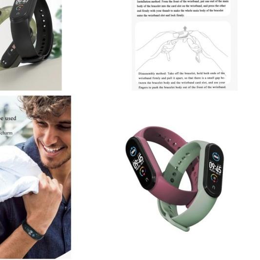 MI JOBS STRAP SILICONE MI BAND 5 MI BAND 6 STRAP MIJOBS SILICONE