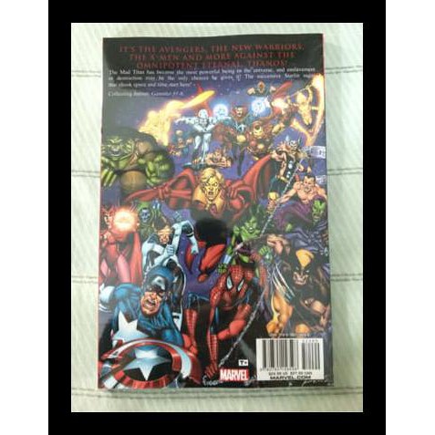 Premium Product Infinity Gauntlet Tp Jim Starlin Marvel Comic Komik Book Us English Product Shopee Indonesia