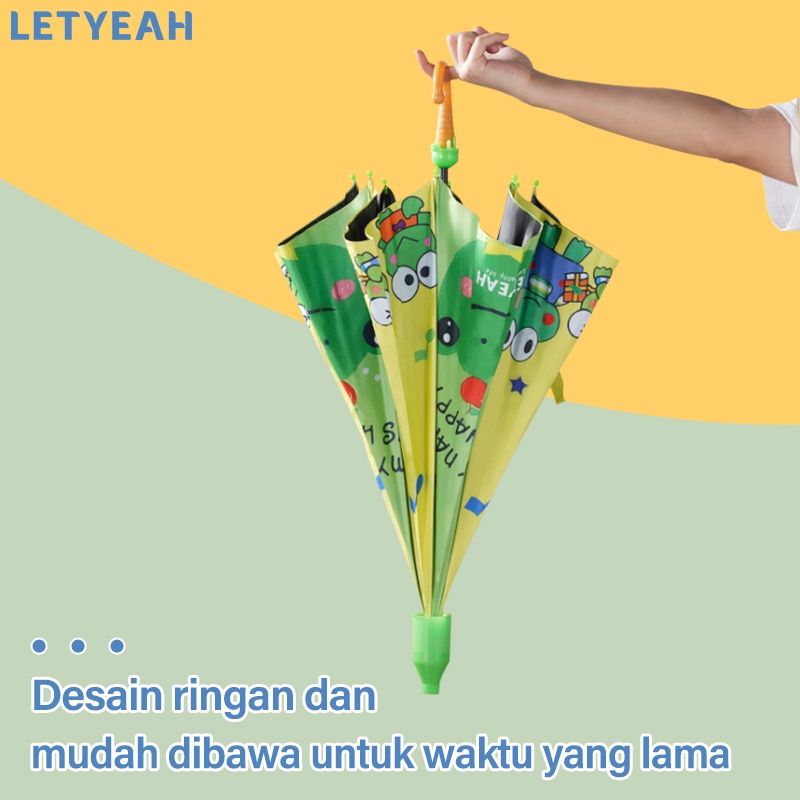 letyeah Payung anak karakter lucu / payung anak tahan hujan dan anti UV