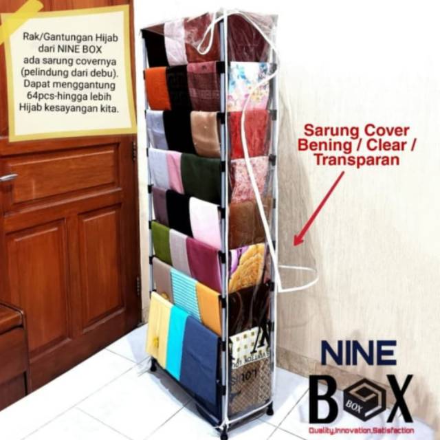 RAK JILBAB HIJAB SEPATU BESI DENGAN COVER SERBAGUNA ANTI RAK JILBAB HIJAB SEPATU BESI DENGAN COVER SERBAGUNA ANTI