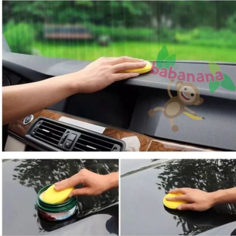 sponge applicator wax pad busa poles pemoles detailing