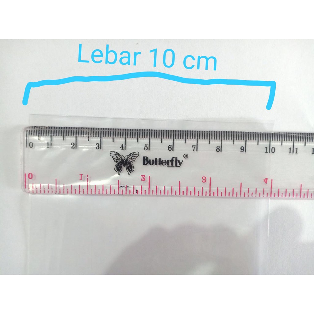 GROSIR!!! PLASTIK PP BENING 0.4 MM UKURAN 10 X 25 MURAH