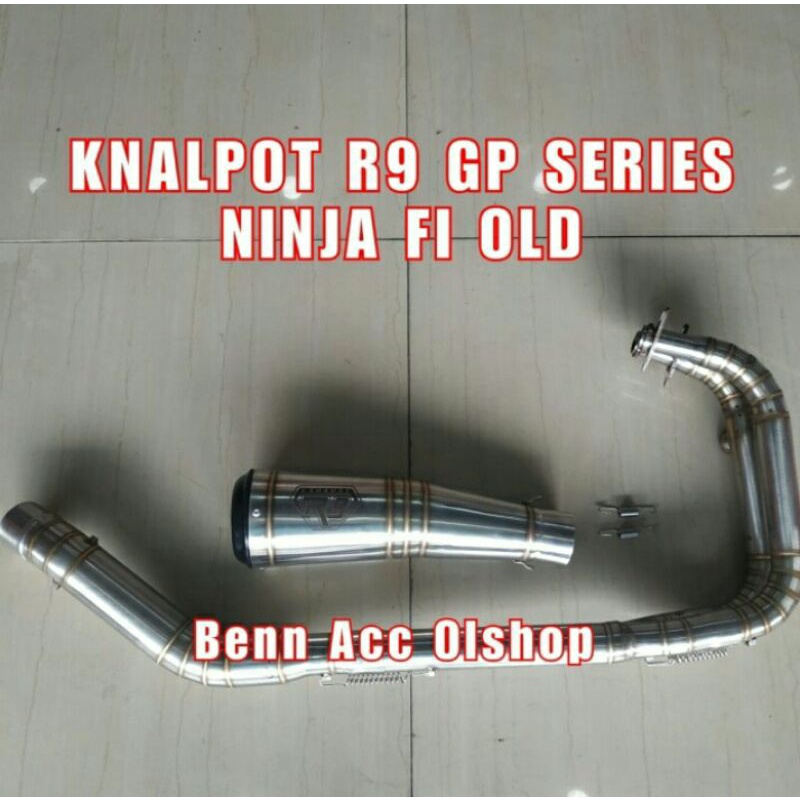 Knalpot R9 GP SERIES NINJA 250 FI OLD