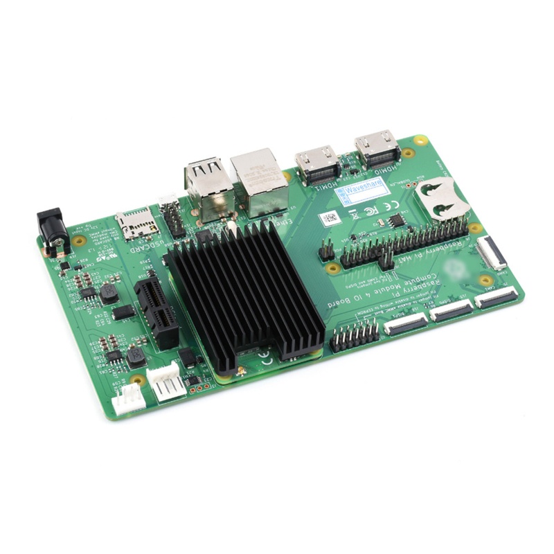 Bt Heatsink Aluminium Alloy Untuk Modul Raspberry Pi Compute 4cm4 Motherboard