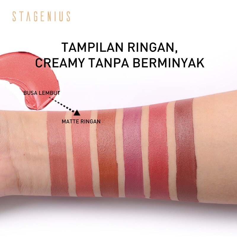 Stagenius SG19 Cream Matte Lipstick