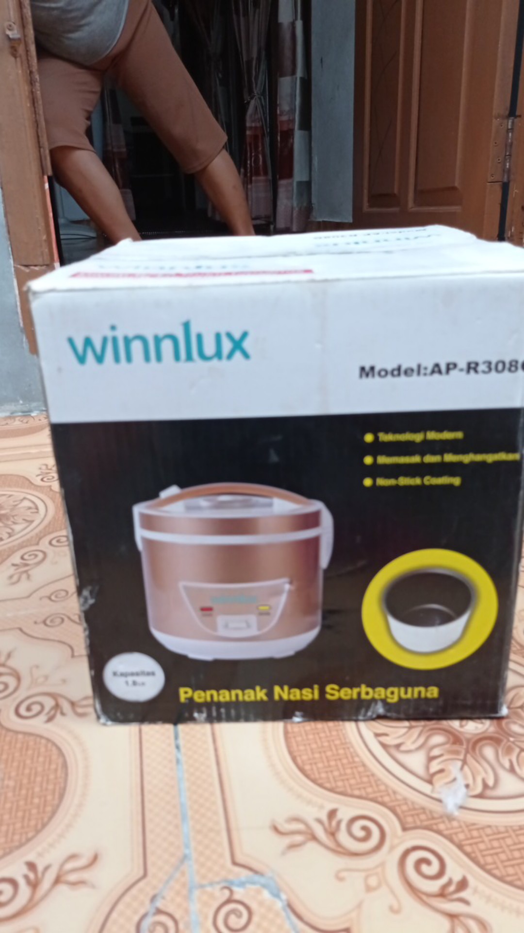 Magicom , Magic Com , Rice Cooker , Winn Lux ,  Winn Gas , Ap-308g ( 1.8 Liter )