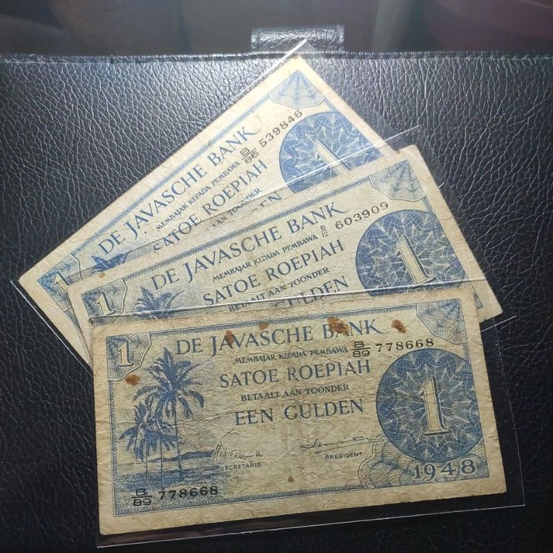 uang kuno 1 rupiah federal 1948