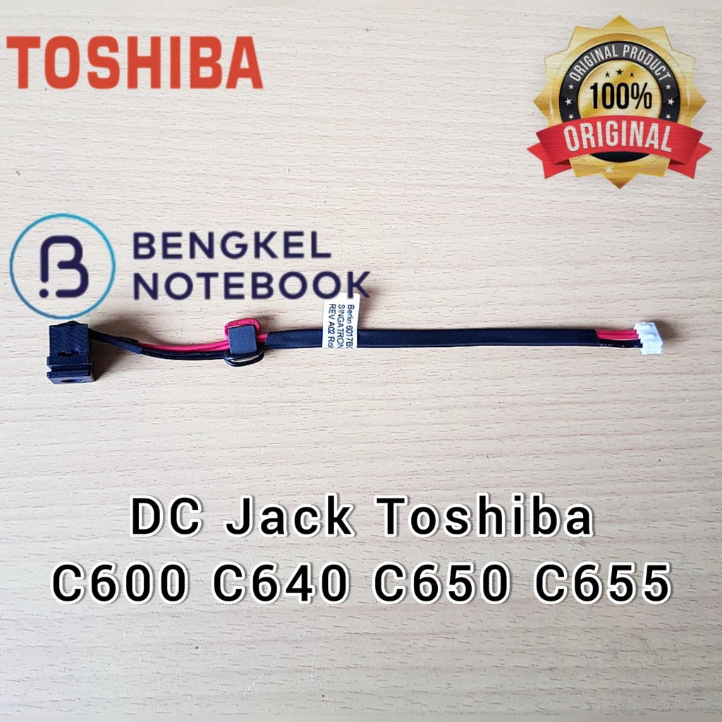 DC Jack Toshiba C600 C640 C655 C650