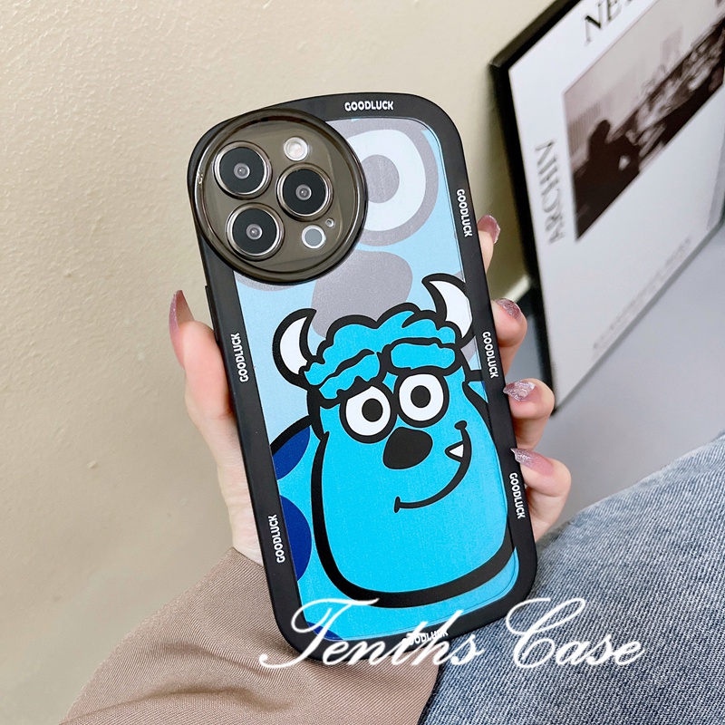 Untuk Realme C53 C55 10 C35 C33 C31 C30 C25Y C21Y C25 C25s C12 C21 C20 C20A C11 C17 9i 7i C15 5i 5s 6i C3 Narzo 50A 50i Monster Setan Kecil Phone Case Lembut Bening Cover