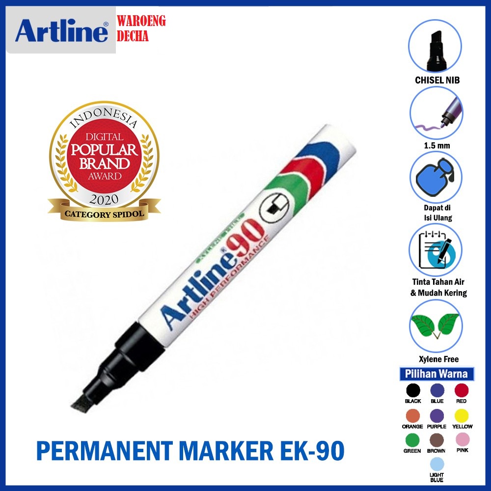 

SPIDOL PERMANEN Artline 90 Marker EK-90