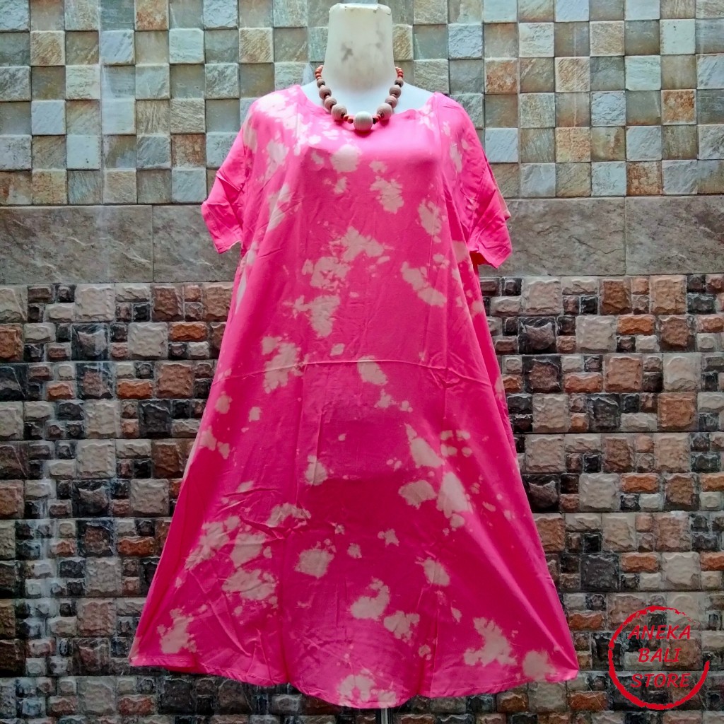 Daster payung tie dye Bali murah Uk-XL, Baju tidur, daster vega mega, pakaian Wanita, tye die casual, tie die, tye dye-Foto 11