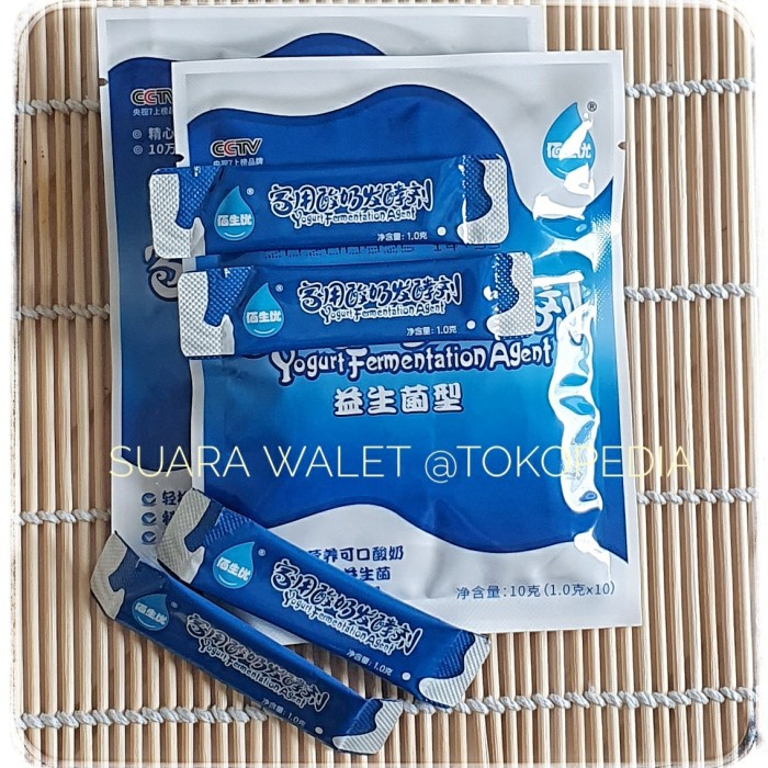 

c011cc Bibit Yogurt / Biang Yogurt / 5 Probiotic Dari Bulgaria - Varian 2 Xa201As