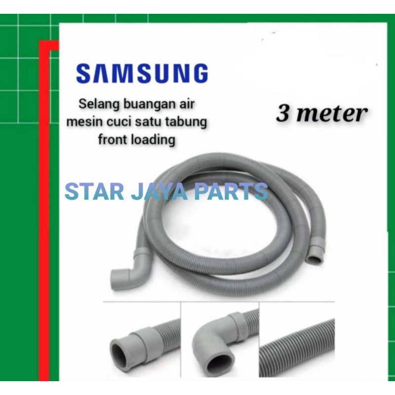 Selang pembuangan air mesin cuci Samsung front loading 3 meter