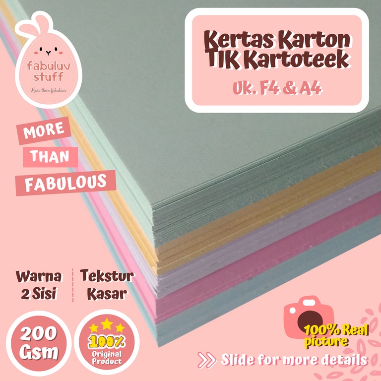 

Karton TIK 200 Gsm F4 A4