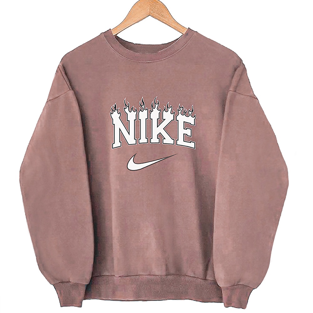 SWEATER THRIFT CREWNECK OVERSIZE | SWEATER OVERSIZE | TANGAN BALON | OVERSIZE SWEATER-MOKKAP LD130 P72