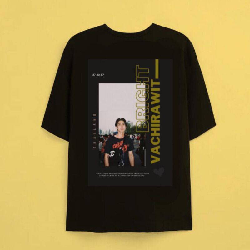 Kaos Baju Distro Bright vachirawit