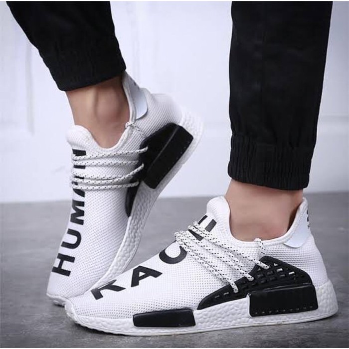 Adidas Nmd Human Race White Premium Original / sepatu adidas