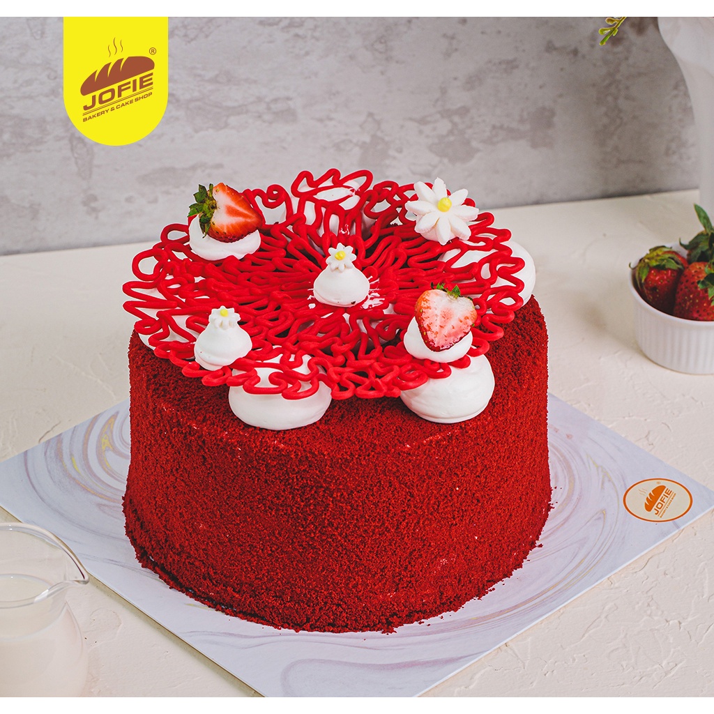 Jofie Redvelvet Cheese by Jofie Bakery Kue Ulang Tahun