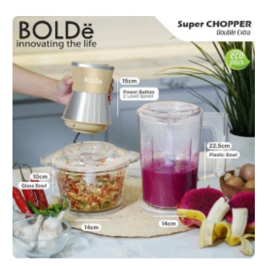 Bolde Super Chopper Double Extra