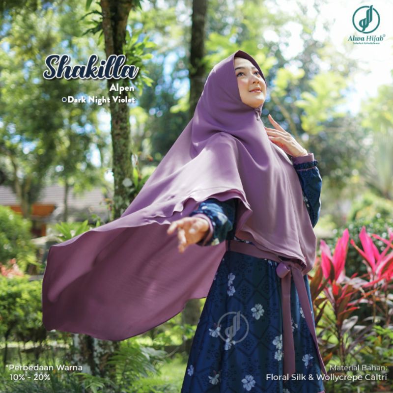 GAMIS SHAKILLA 1 SET KHIMAR || ALWA HIJAB