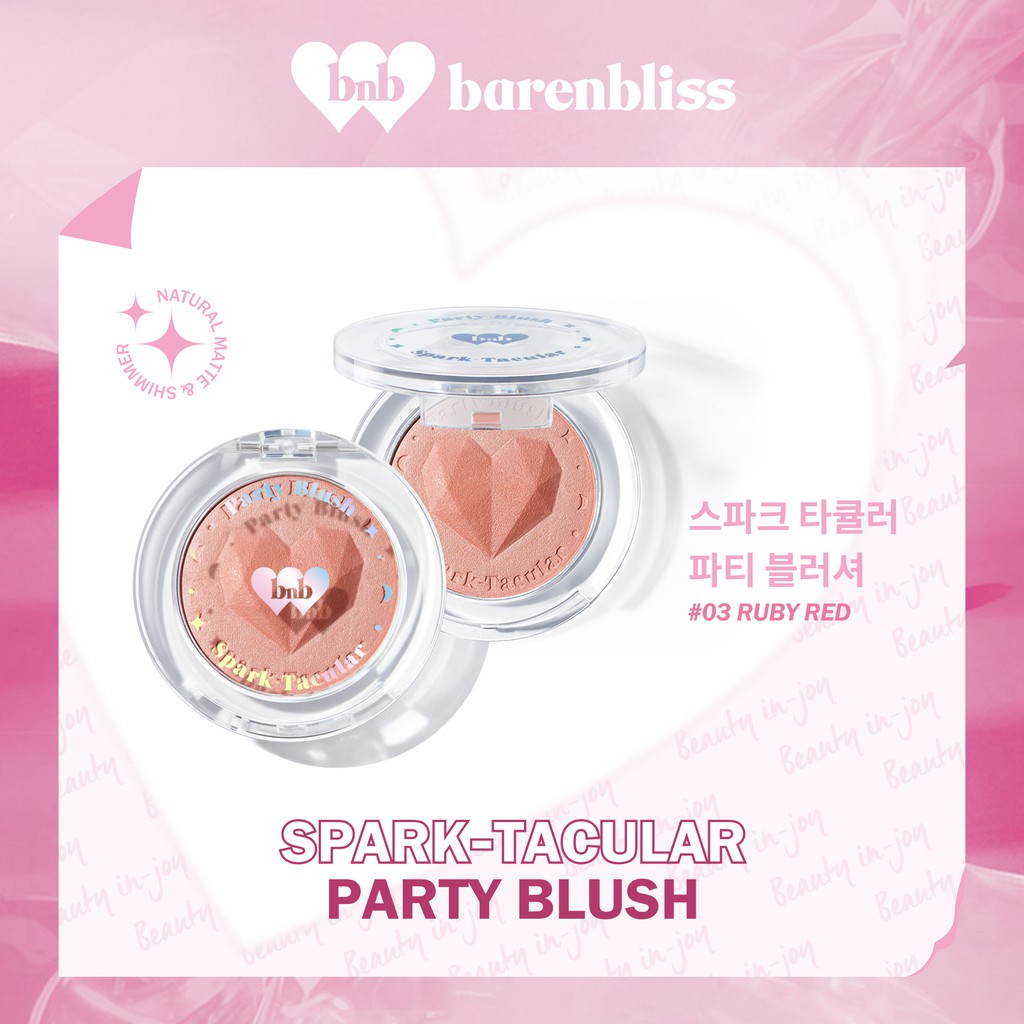 BNB barenbliss Spark-Tacular Party Blush 03 Ruby Red