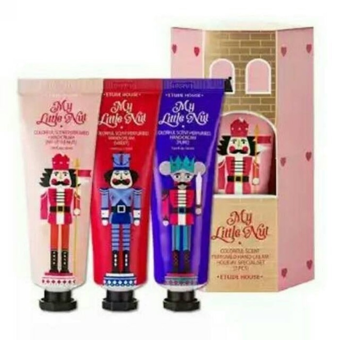 Promo My Little Nut Colorful Scent Perfume Hand Cream - Etude House Murah
