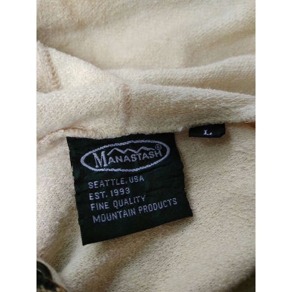 Vintage Manastash Zip Hoodie