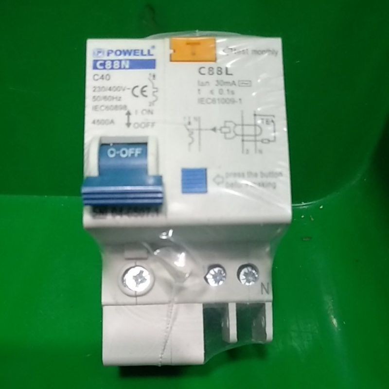 ELCB / RESIDUAL CURRENT CIRCUIT BREAKER C40