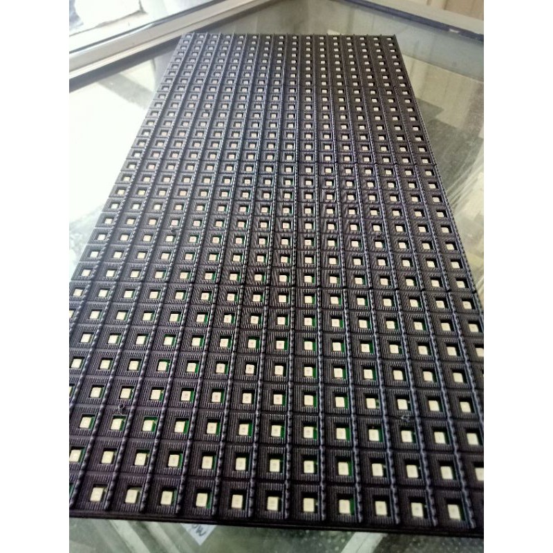 modul running text p10 green smd hijau