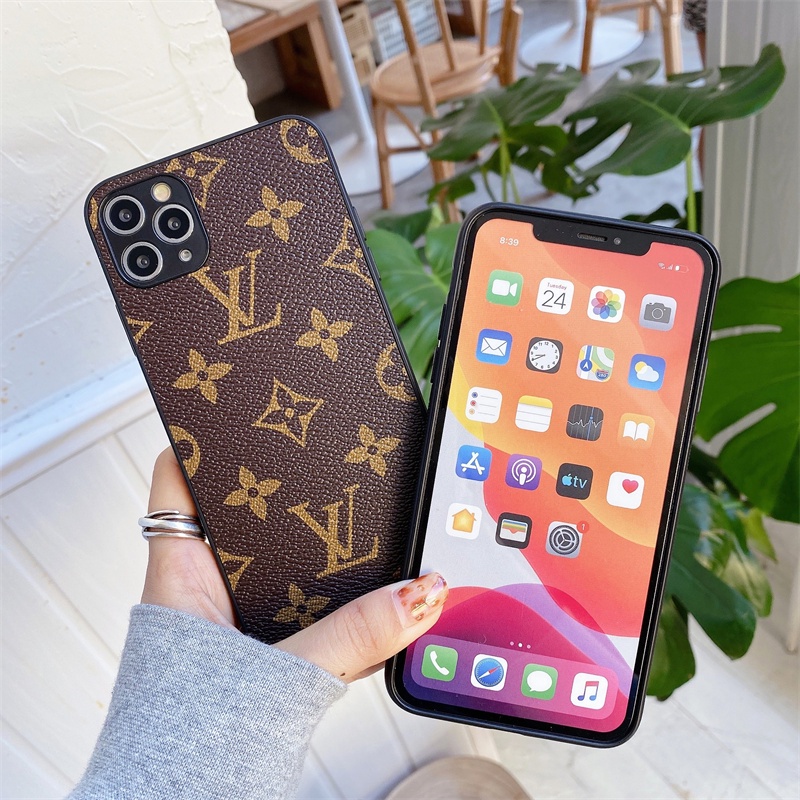 Trendy brand logo case iphone 12 pro max 12mini 11pro max Xs max XR 7/8/se2020 7plus/8plus all-inclusive anti-drop casing iphone