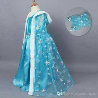  Baju  Dress Kostum Frozen  Jubah Winter Shopee  Indonesia