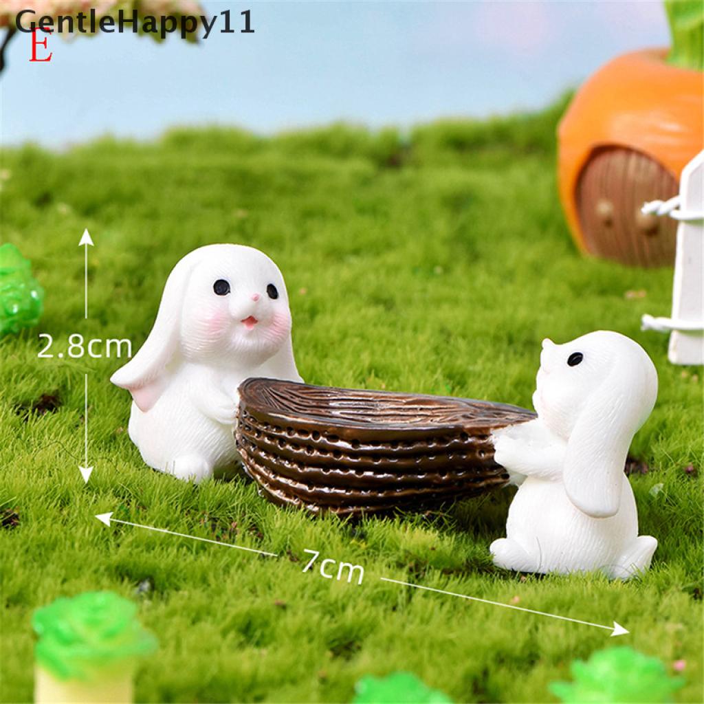Gentlehappy Miniatur Kubis / Kubis / Kelinci Untuk Dekorasi Taman Mini / Rumah Boneka DIY