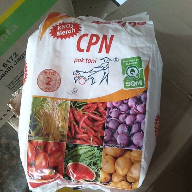 PUPUK KNO3 MERAH CPN PAK TANI 2KG /PUPUK KNO MERAH PAK TANI